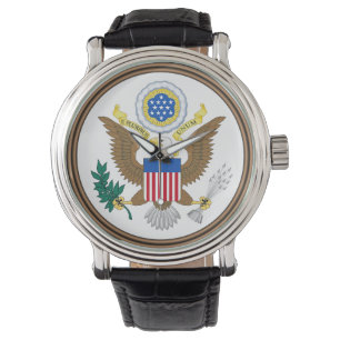 Patriotic Great Seal of the United States Watch