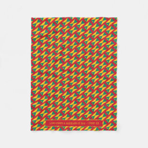 Patriotic GRENADA CARRIACOU Customisable Fleece Blanket