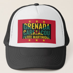 Patriotic Grenada Trucker Hat