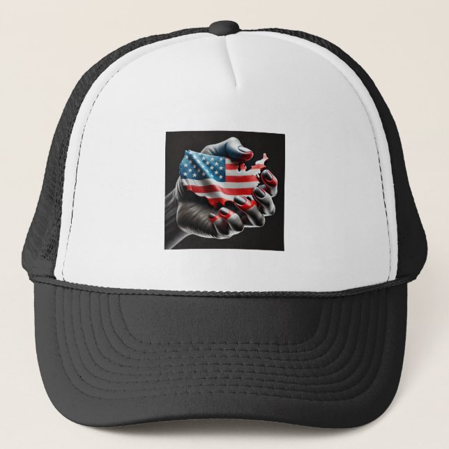 Patriotic Grip- American Pride Hat (Front)