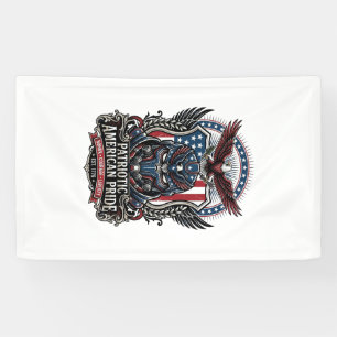 Patriotic Guardian Mask Freedom Military Inspired Banner