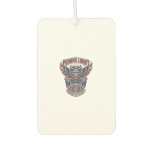 Patriotic Guardian Mask Freedom Military Inspired Car Air Freshener
