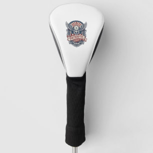 Patriotic Guardian Mask Freedom Military Inspired Golf Head Cover