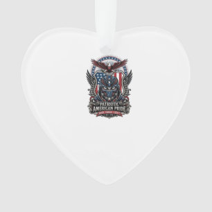 Patriotic Guardian Mask Freedom Military Inspired Ornament