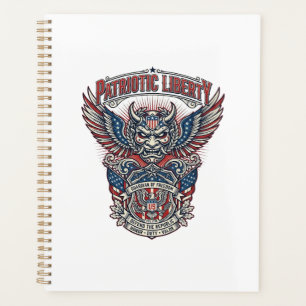 Patriotic Guardian Mask Freedom Military Inspired  Planner
