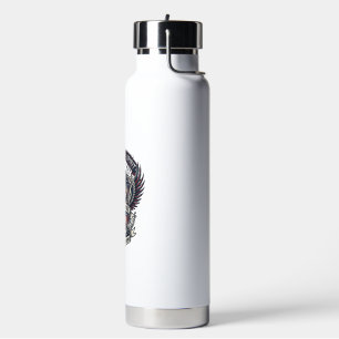 Patriotic Guardian Mask Freedom Military Inspired Water Bottle