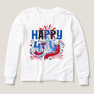 Patriotic Happy 4th of July Celebration Design