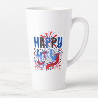 Patriotic Happy 4th of July Celebration Design