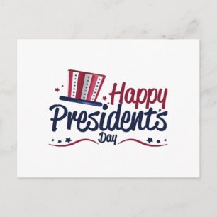 Patriotic Happy President's Day Design Gifts Class Holiday Postcard