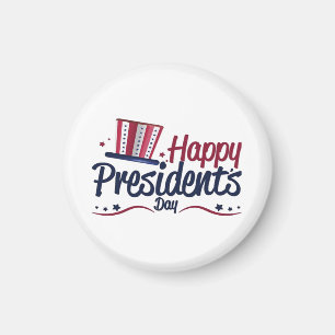Patriotic Happy President's Day Design Gifts Class Magnet