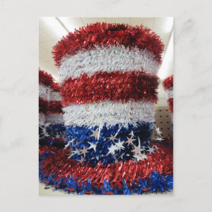 Patriotic Hat Postcard