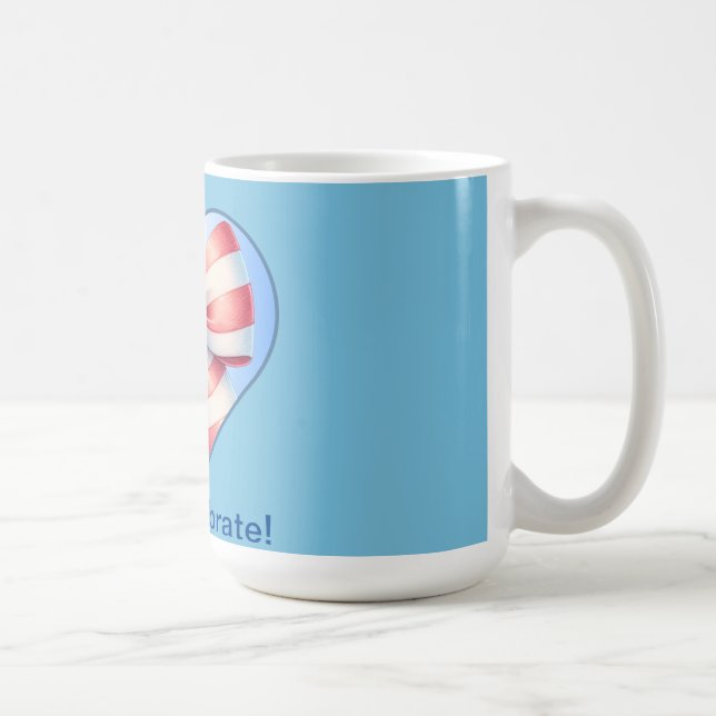 Patriotic Heart Coffee Mug (Right)