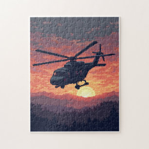 Patriotic Hidden Picture Mosaic Activity Game for Jigsaw Puzzle