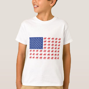 Patriotic Horse and Rider T-Shirt