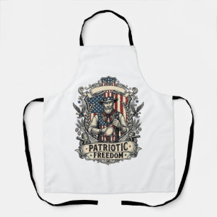 Patriotic Hot Sauce Lover Apron