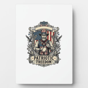 Patriotic Hot Sauce Lover Plaque