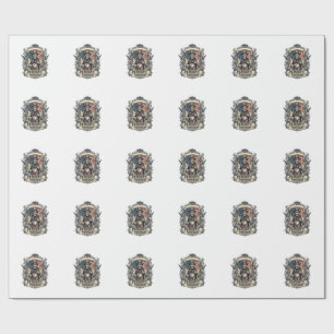 Patriotic Hot Sauce Lover Wrapping Paper