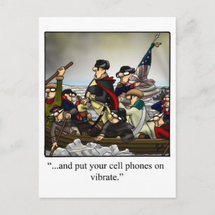 Patriotic Humourous Postcard
