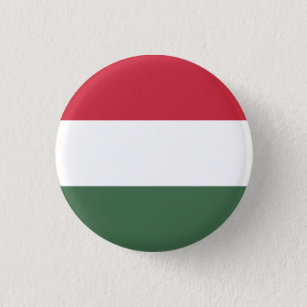 Patriotic Hungary Flag 3 Cm Round Badge