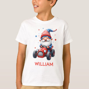 Patriotic Independence Day Birthday T-Shirt