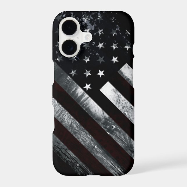 Patriotic Industrial American Flag (Back)