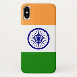 Patriotic Iphone X Case with Flag of India