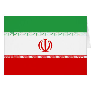 Patriotic Iran Flag