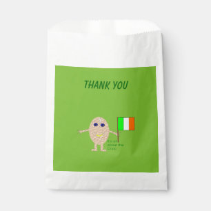Patriotic Irish Egg Custom Favour Bags