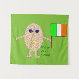 Patriotic Irish Egg Tapestry
