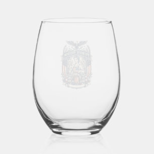Patriotic Jam Maker Stemless Wine Glass