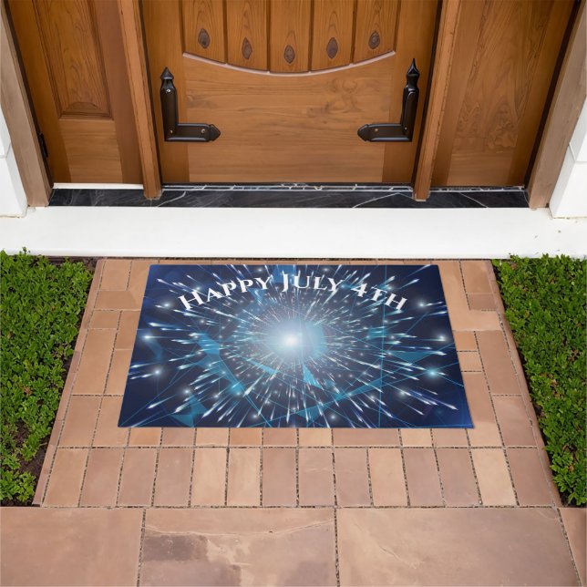 Patriotic July 4th Doormat (Outdoor)