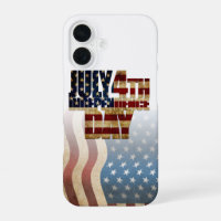 Patriotic July 4th Flag Design