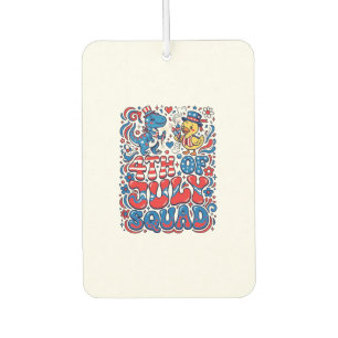 Patriotic Kawaii Dinosaur Best Step-dad Ever Step- Car Air Freshener