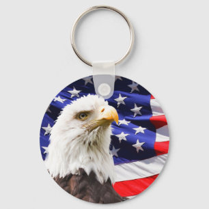 Patriotic Key Ring