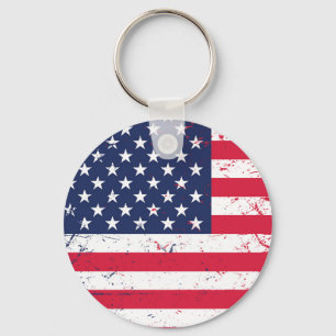 Patriotic Keychain