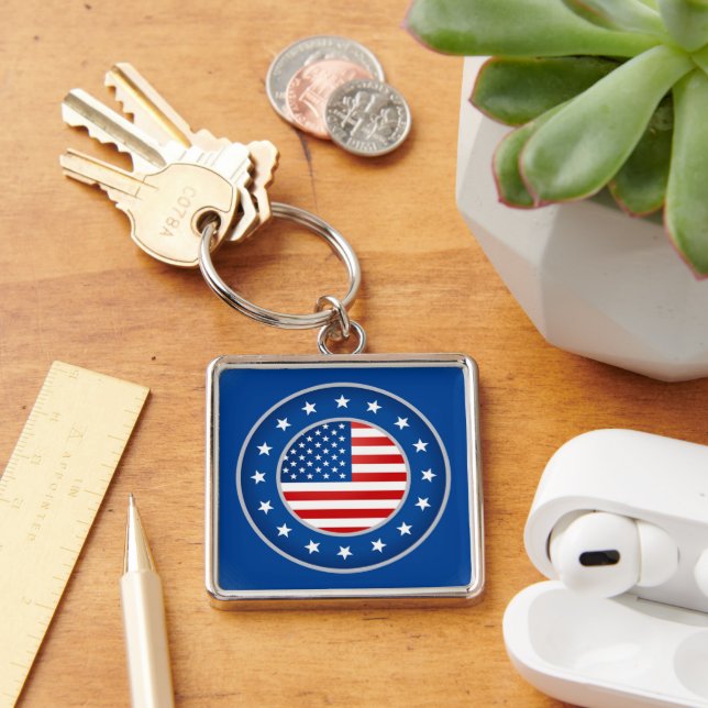 Patriotic Keychain (Desk)