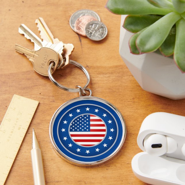 Patriotic Keychain (Desk)