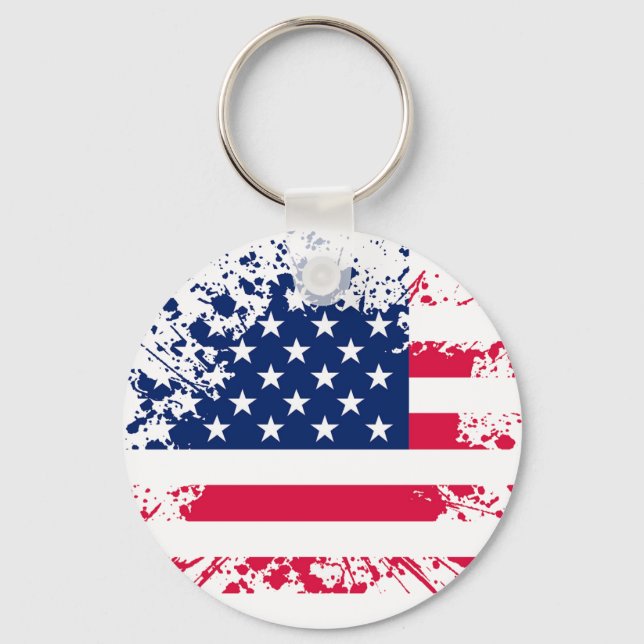 Patriotic Keychain (Front)