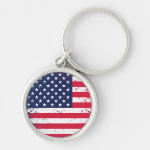 Patriotic Keychain