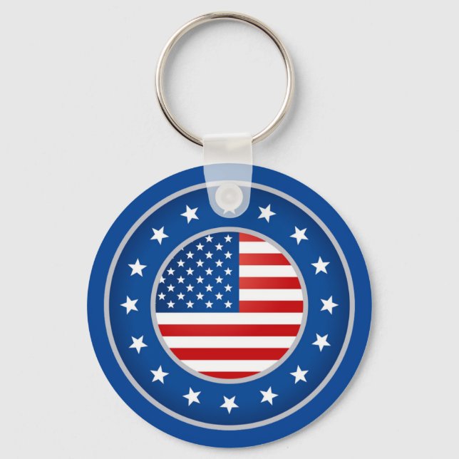 Patriotic Keychain (Front)