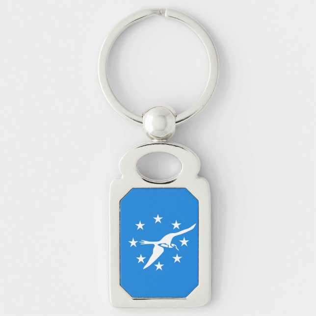 Patriotic keychain with Flag of Corpus Christi (Front)