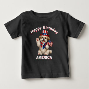 Patriotic Kid (2f) T-Shirt