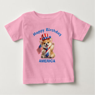 Patriotic Kid (2q) T-Shirt