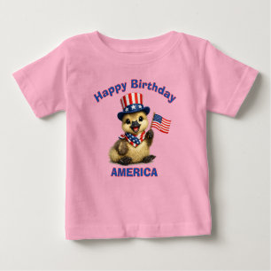 Patriotic Kid (4d) T-Shirt