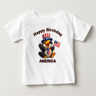 Patriotic Kid (4k) T-Shirt