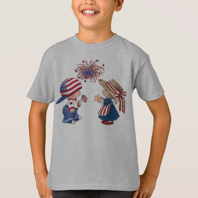 Patriotic Kids Shirt (Front)