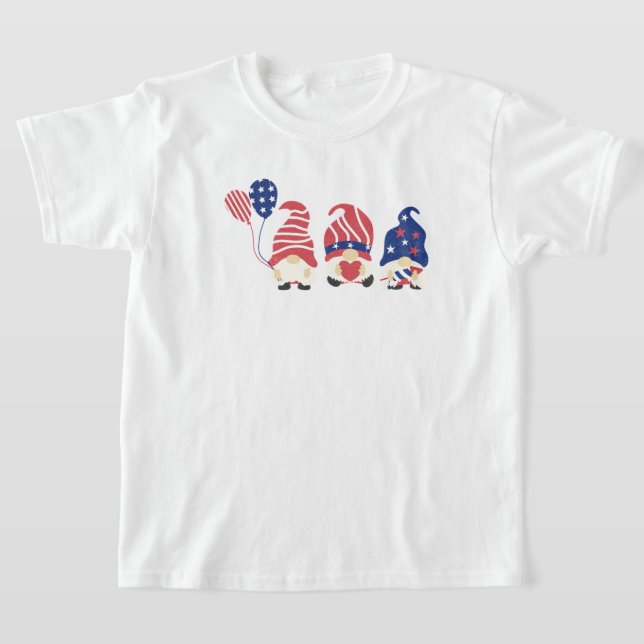Patriotic kids tshirt (Laydown)