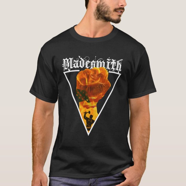 Patriotic Knife Maker Bladesmith T-Shirt (Front)