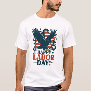 Patriotic Labour Day Pride T-Shirt