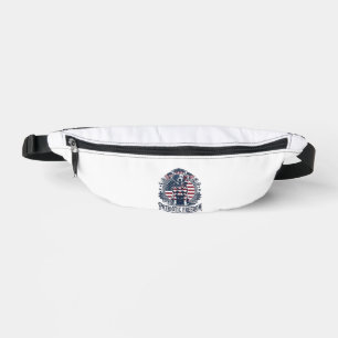 Patriotic Labrador Retriever Vector Graphic Tee_1 Bum Bags